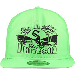 Chicago White Sox New Era Neon Golfer Snapback Hat - Green Hats