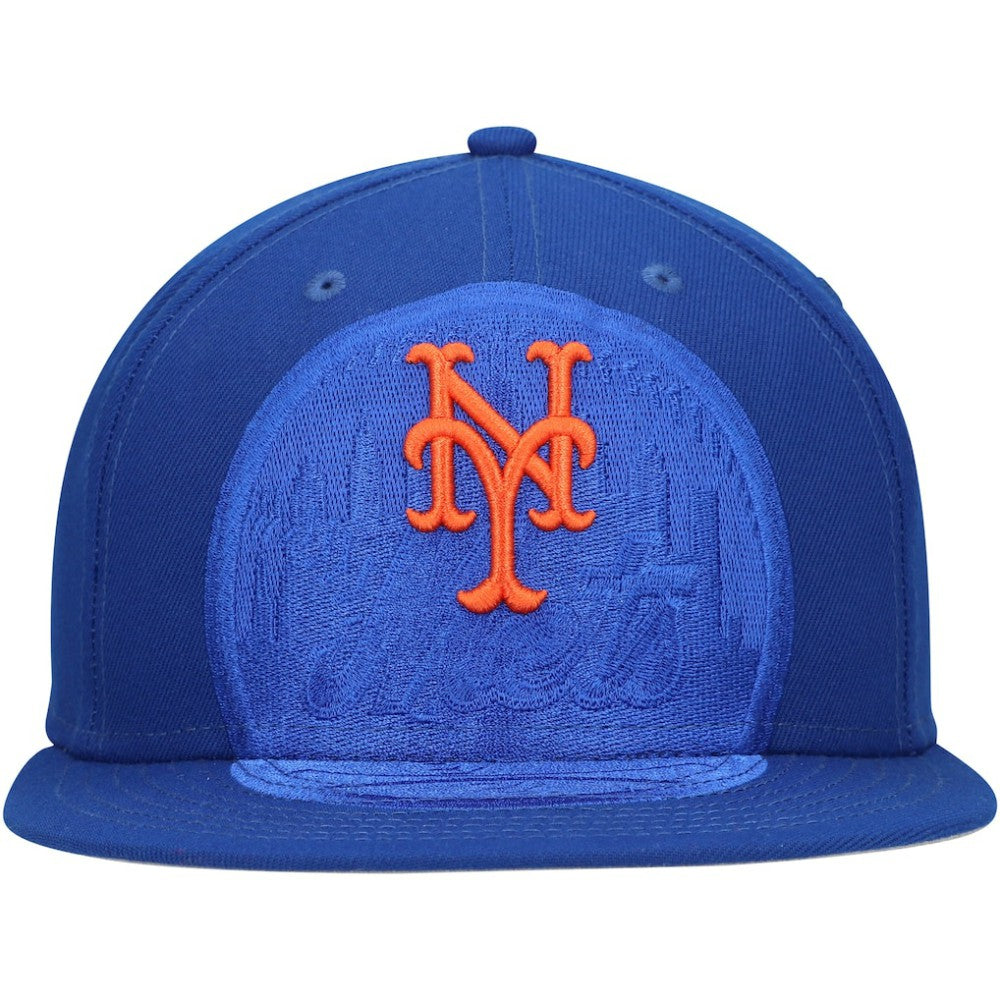 New York Mets New Era Shadow Logo 59FIFTY Fitted Hat - Royal Hats