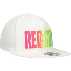 Boston Red Sox New Era Spring Spectrum Golfer Snapback Hat - White Hats