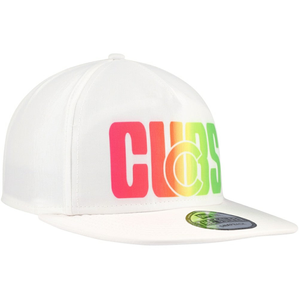 Chicago Cubs New Era Spring Spectrum Golfer Snapback Hat - White Hats