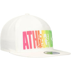 Athletics New Era Spring Spectrum Golfer Snapback Hat - White Hats