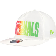 St. Louis Cardinals New Era Spring Spectrum Golfer Snapback Hat - White Hats