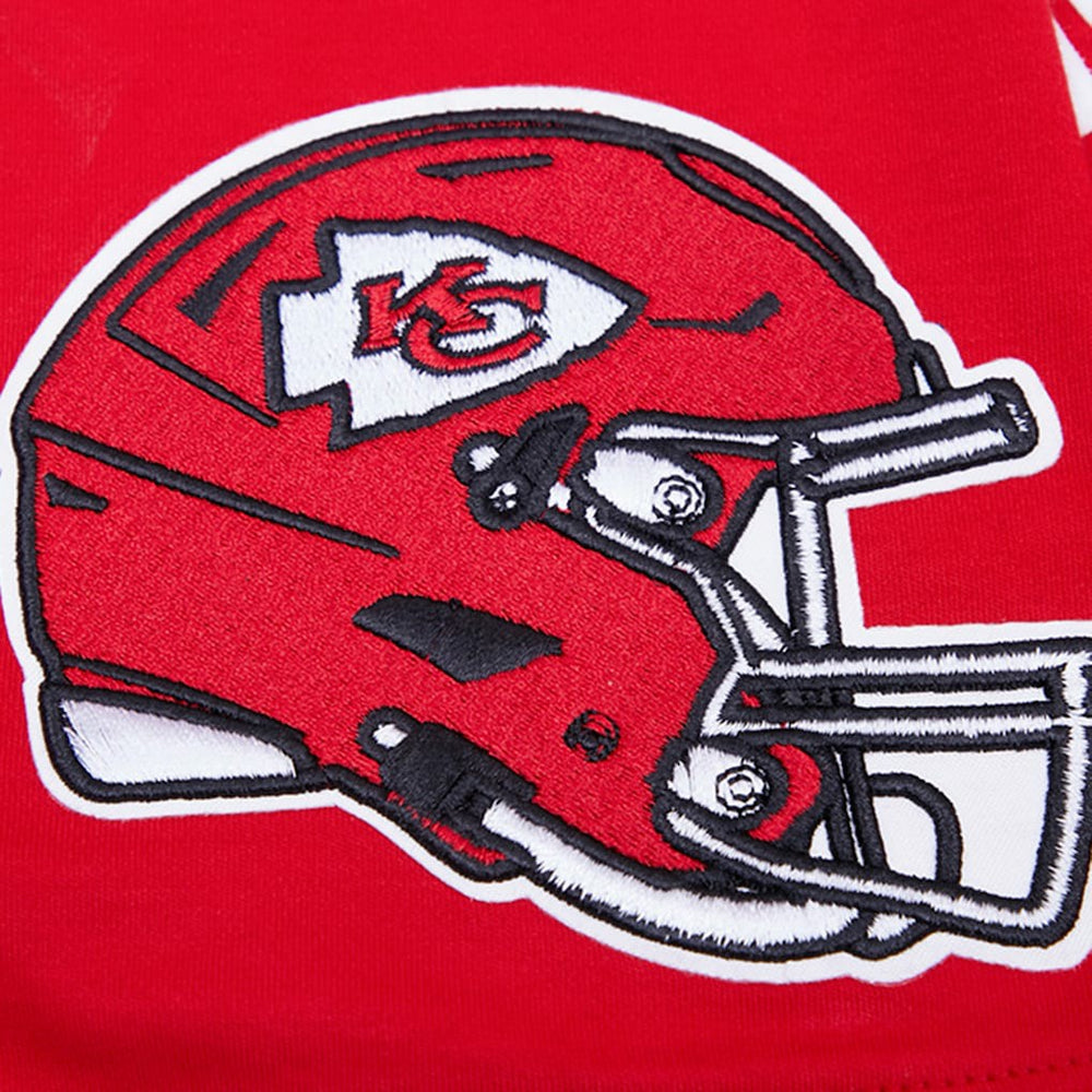 Patrick Mahomes Kansas City Chiefs Pro Standard Player Name & Number Hoodie T-Shirt Red