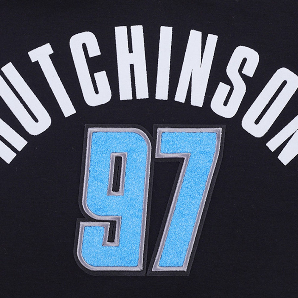 Aidan Hutchinson Detroit Lions Pro Standard Player Name & Number Hoodie T-Shirt Black