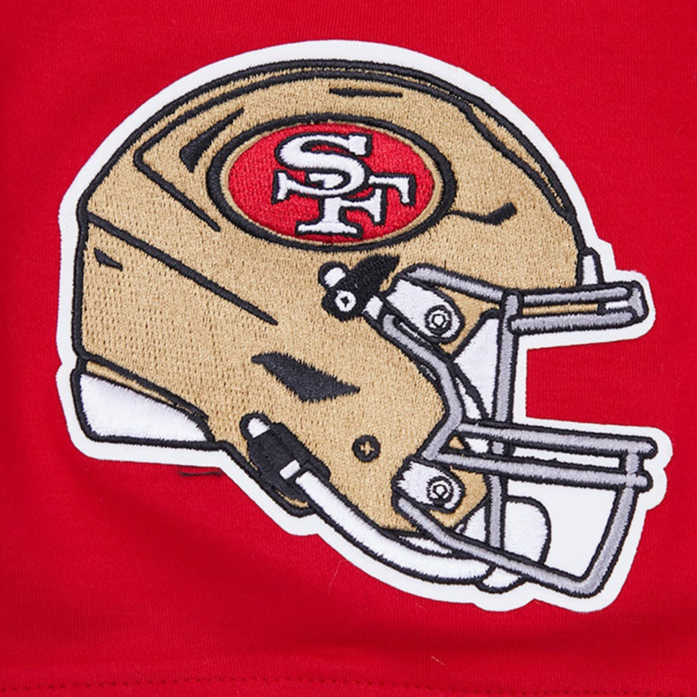 Christian McCaffrey San Francisco 49ers Pro Standard Player Name & Number Hoodie T-Shirt Scarlet