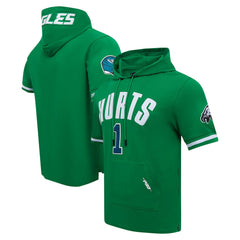 Jalen Hurts Philadelphia Eagles Pro Standard Player Name & Number Hoodie T-Shirt Kelly Green