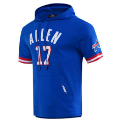 Josh Allen Buffalo Bills Pro Standard Player Name & Number Hoodie T-Shirt Royal