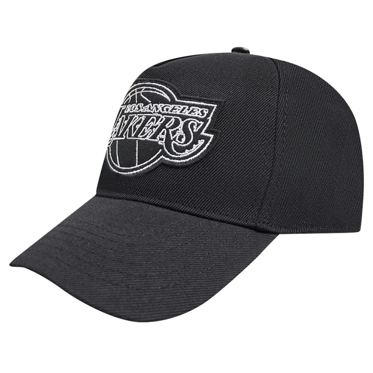 Los Angeles Lakers Pro Standard Paint the City Pinch Front Snapback Hat Black