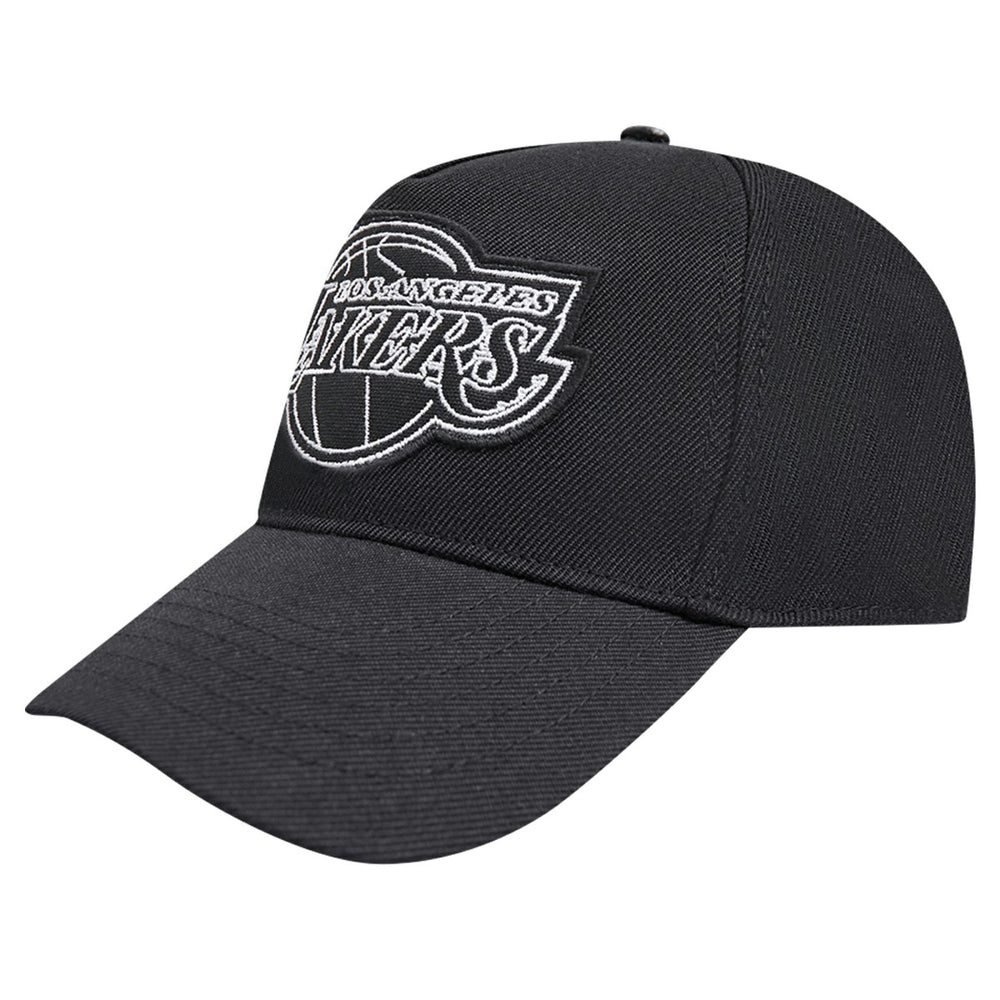 Los Angeles Lakers Pro Standard Paint the City Pinch Front Snapback Hat Black