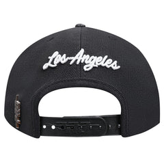 Los Angeles Lakers Pro Standard Paint the City Pinch Front Snapback Hat Black