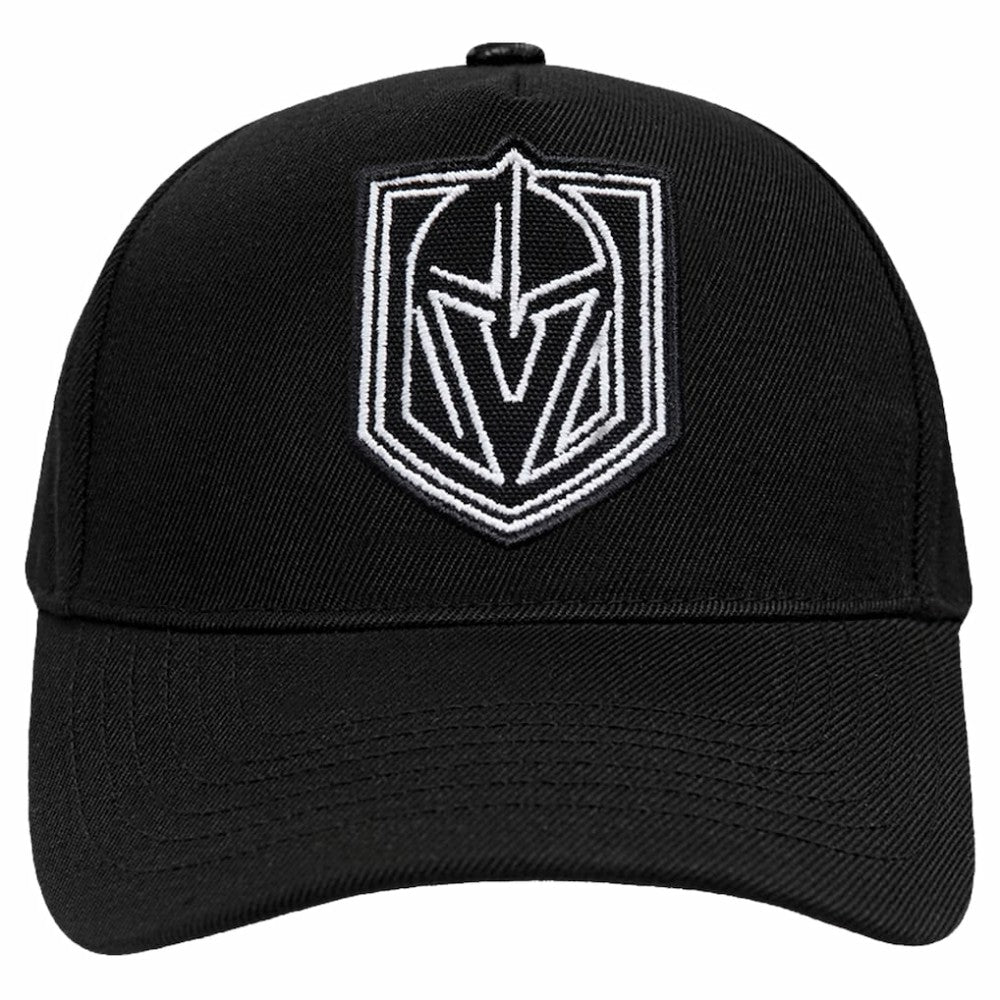 NHL Vegas Golden Knights Pro Standard Paint the City Pinch Front Snapback Hat - Black