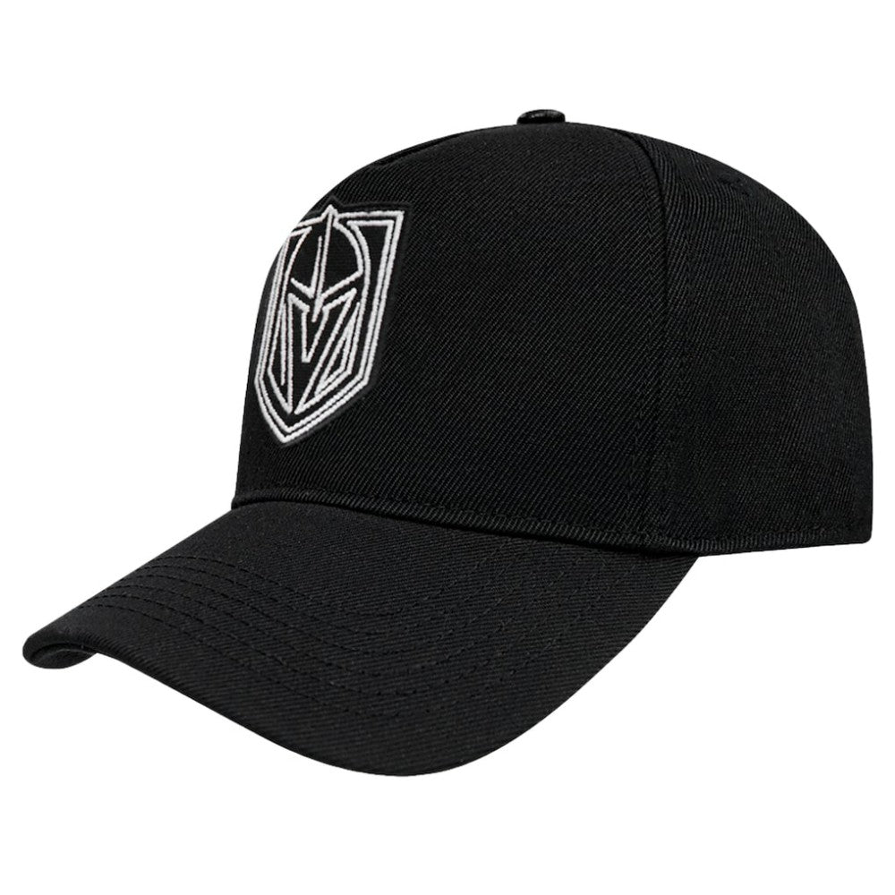 NHL Vegas Golden Knights Pro Standard Paint the City Pinch Front Snapback Hat - Black