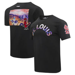 St. Louis Cardinals Pro Standard Cityscape T-Shirt - Black T-shirts