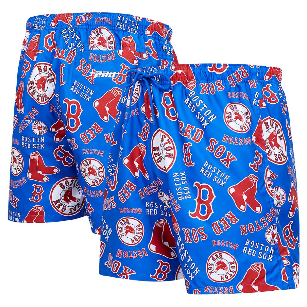 Boston Red Sox Pro Standard Toss Logo Woven Shorts - Navy Shorts