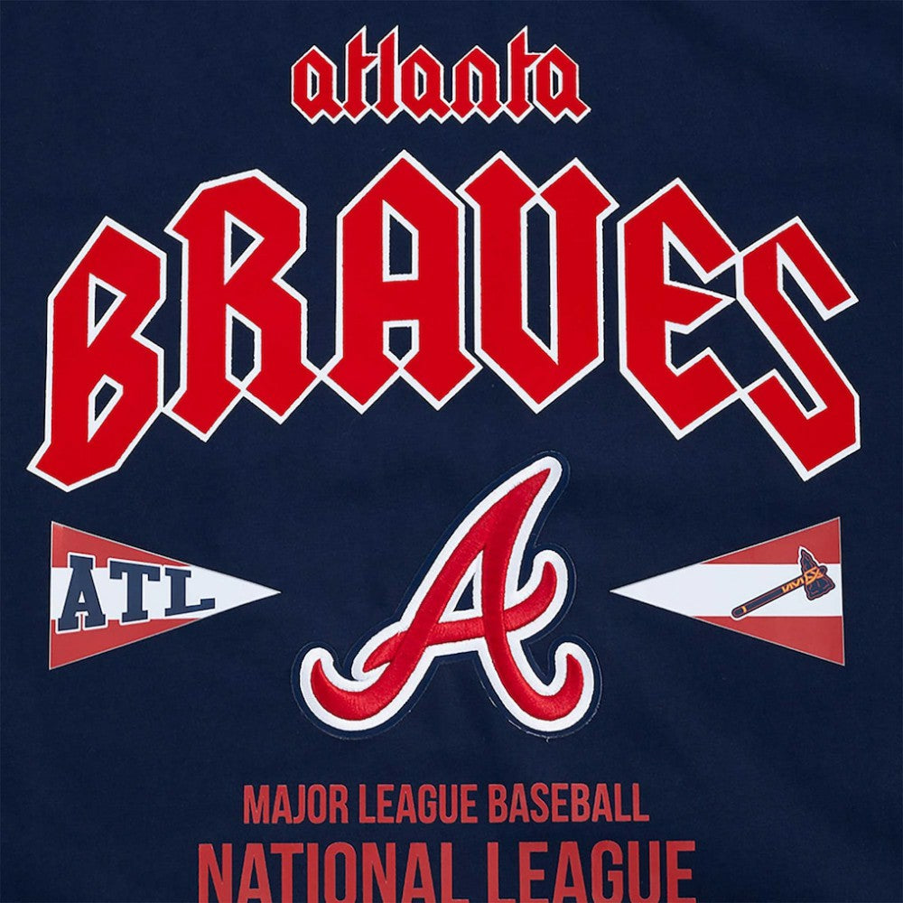 Atlanta Braves Pro Standard Oversized City Tour T-Shirt - Navy T-shirts