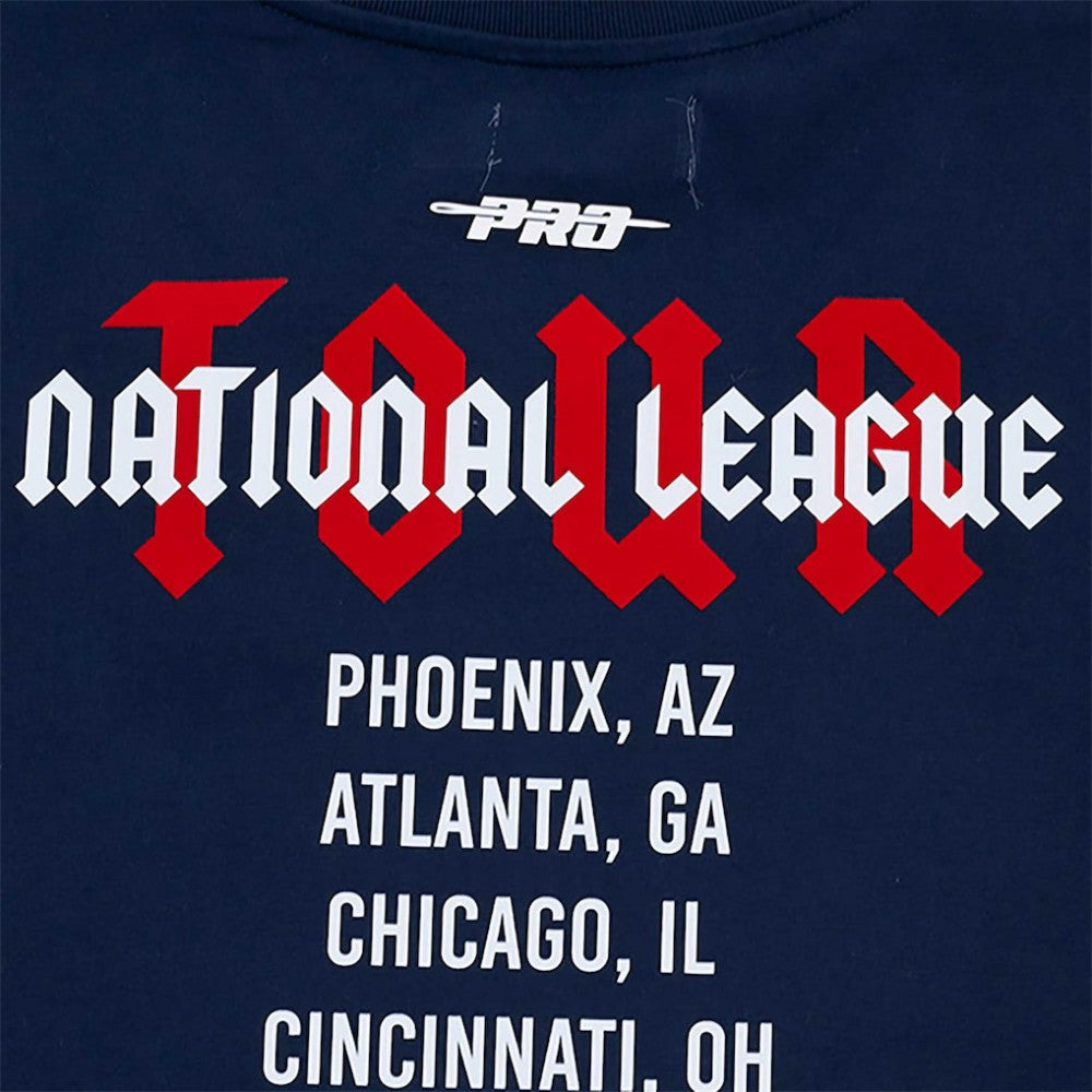 Atlanta Braves Pro Standard Oversized City Tour T-Shirt - Navy T-shirts
