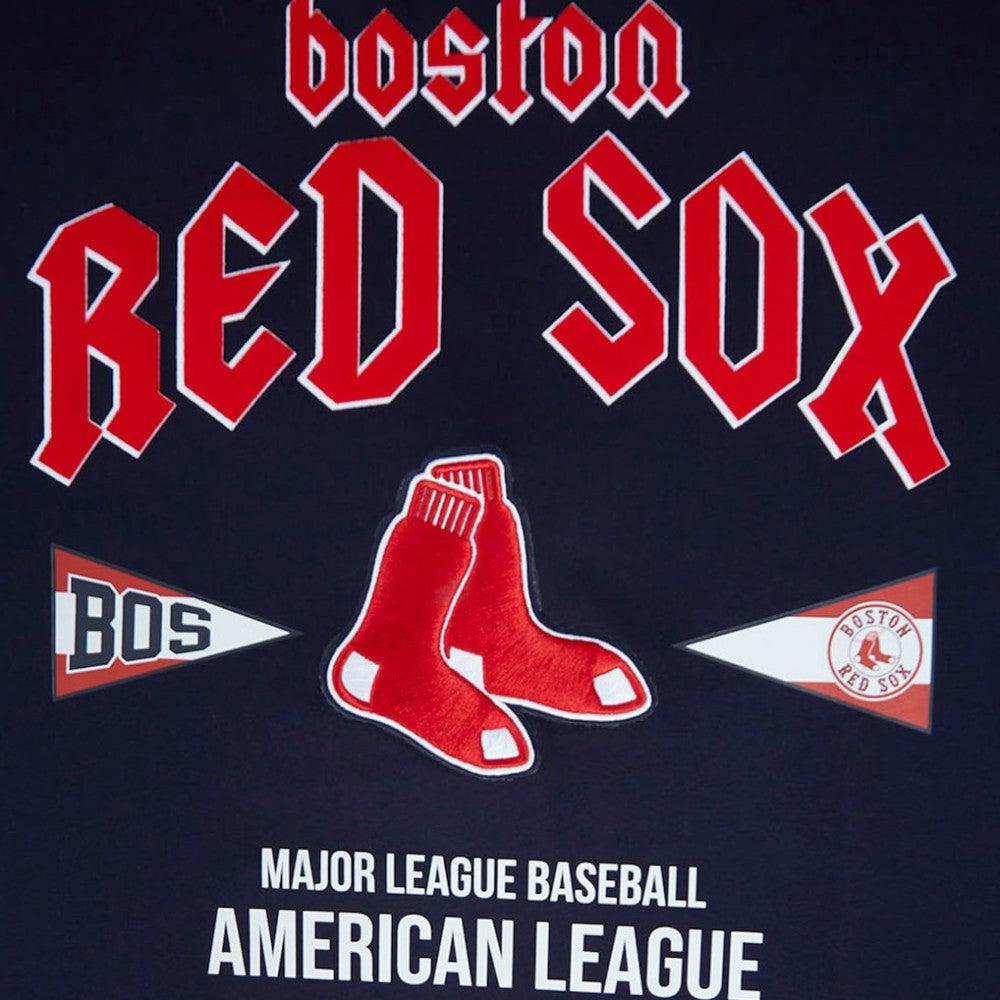 Boston Red Sox Pro Standard Oversized City Tour T-Shirt - Navy T-shirts
