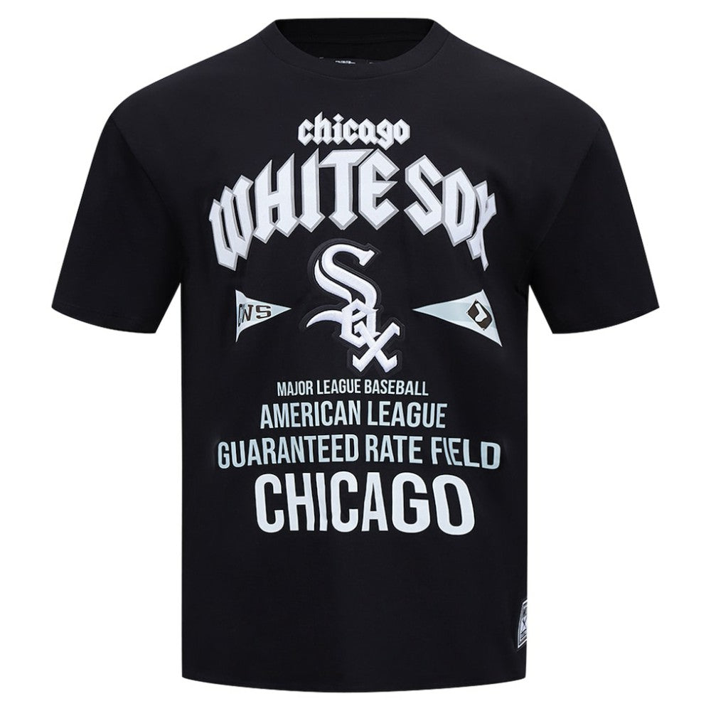 Chicago White Sox Pro Standard Oversized City Tour T-Shirt - Black T-shirts