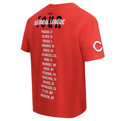 Cincinnati Reds Pro Standard Oversized City Tour T-Shirt - Red T-shirts