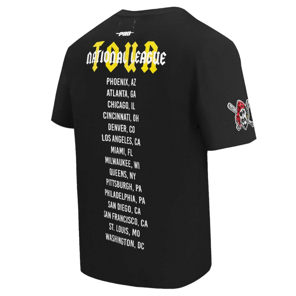 Pittsburgh Pirates Pro Standard Oversized City Tour T-Shirt - Black T-shirts