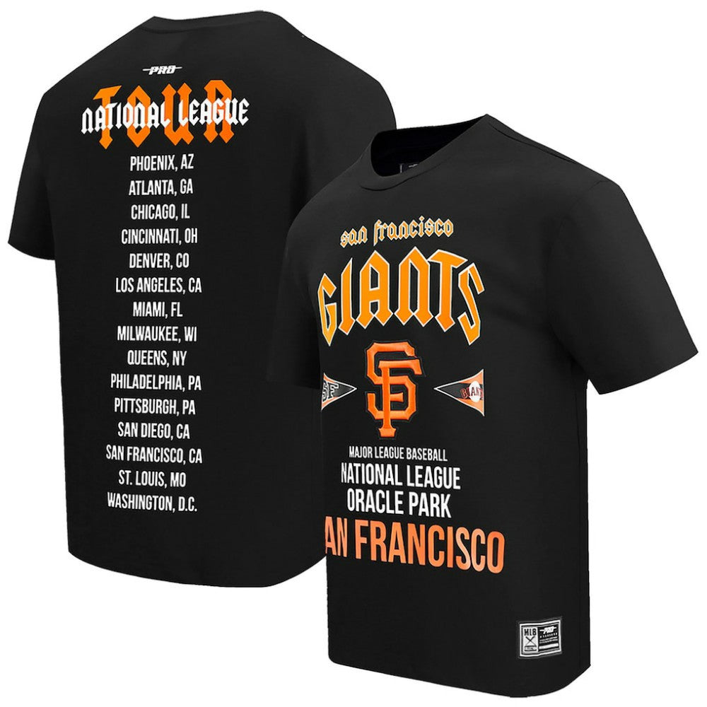 San Francisco Giants Pro Standard Oversized City Tour T-Shirt - Black T-shirts
