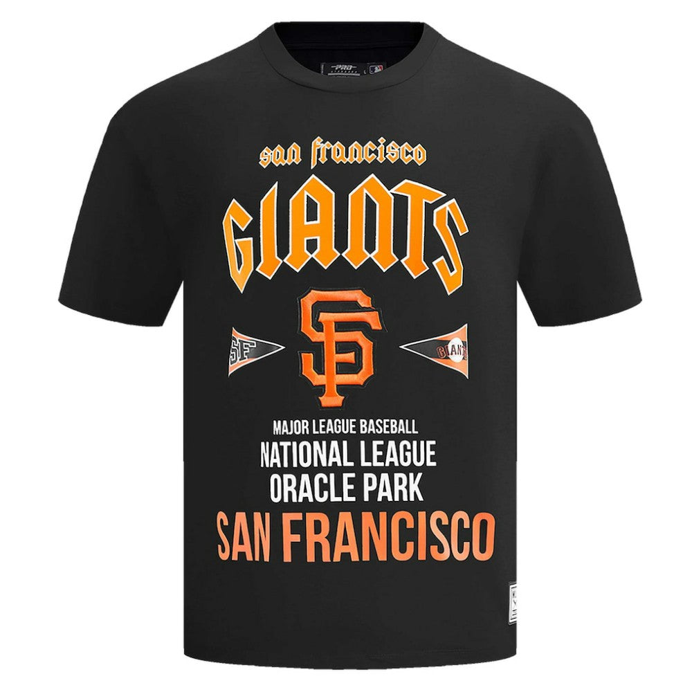 San Francisco Giants Pro Standard Oversized City Tour T-Shirt - Black T-shirts