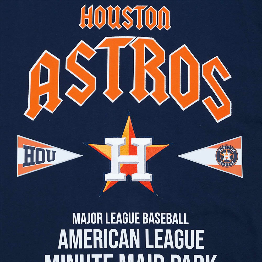 Houston Astros Pro Standard Oversized City Tour T-Shirt - Navy T-shirts