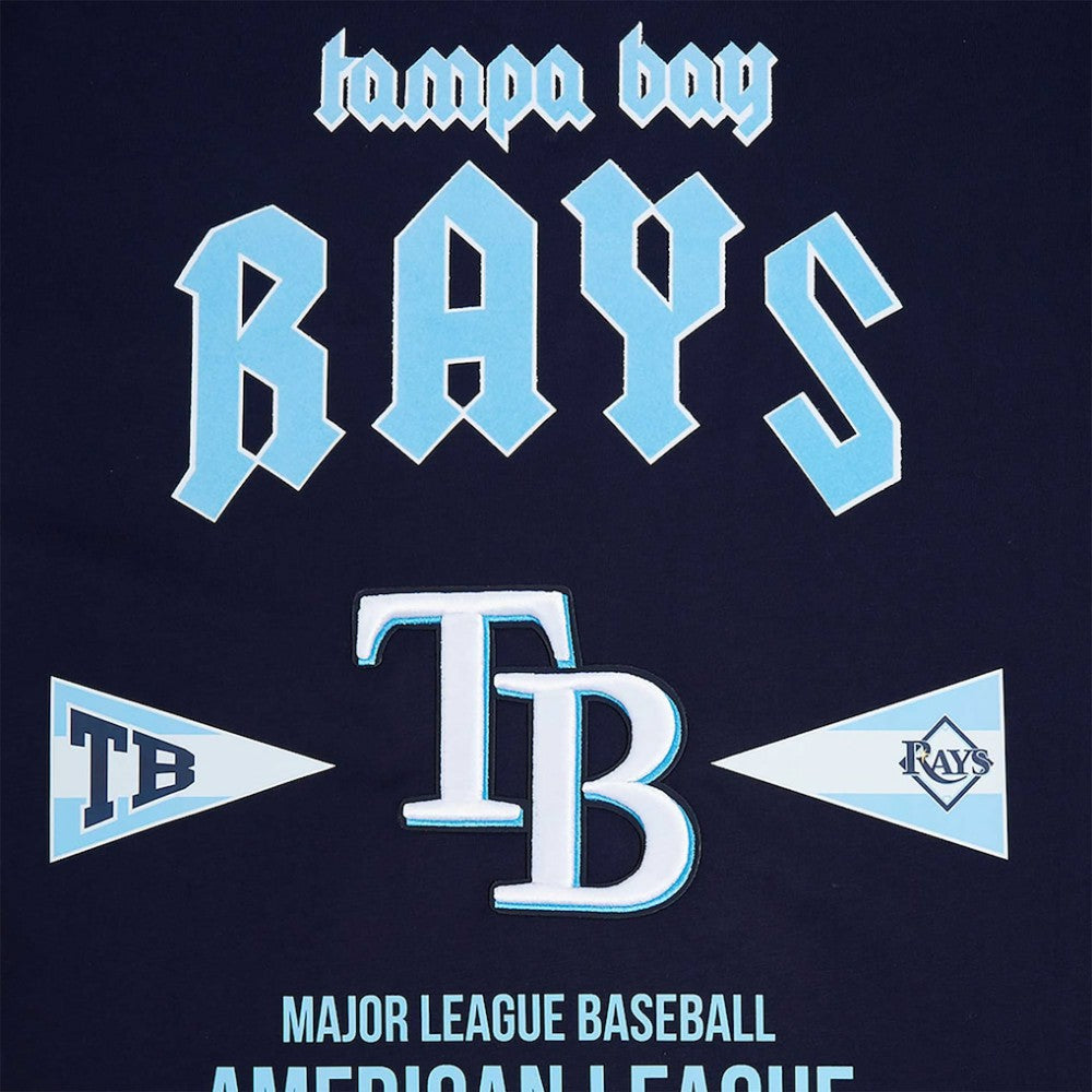 Tampa Bay Rays Pro Standard Oversized City Tour T-Shirt - Navy T-shirts