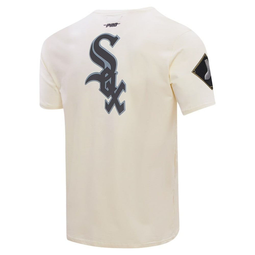 Chicago White Sox Pro Standard Club Member Badge T-Shirt - Cream T-shirts