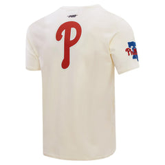 Philadelphia Phillies Pro Standard Club Member Badge T-Shirt - Cream T-shirts