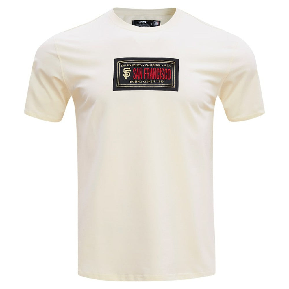 San Francisco Giants Pro Standard Club Member Badge T-Shirt - Cream T-shirts