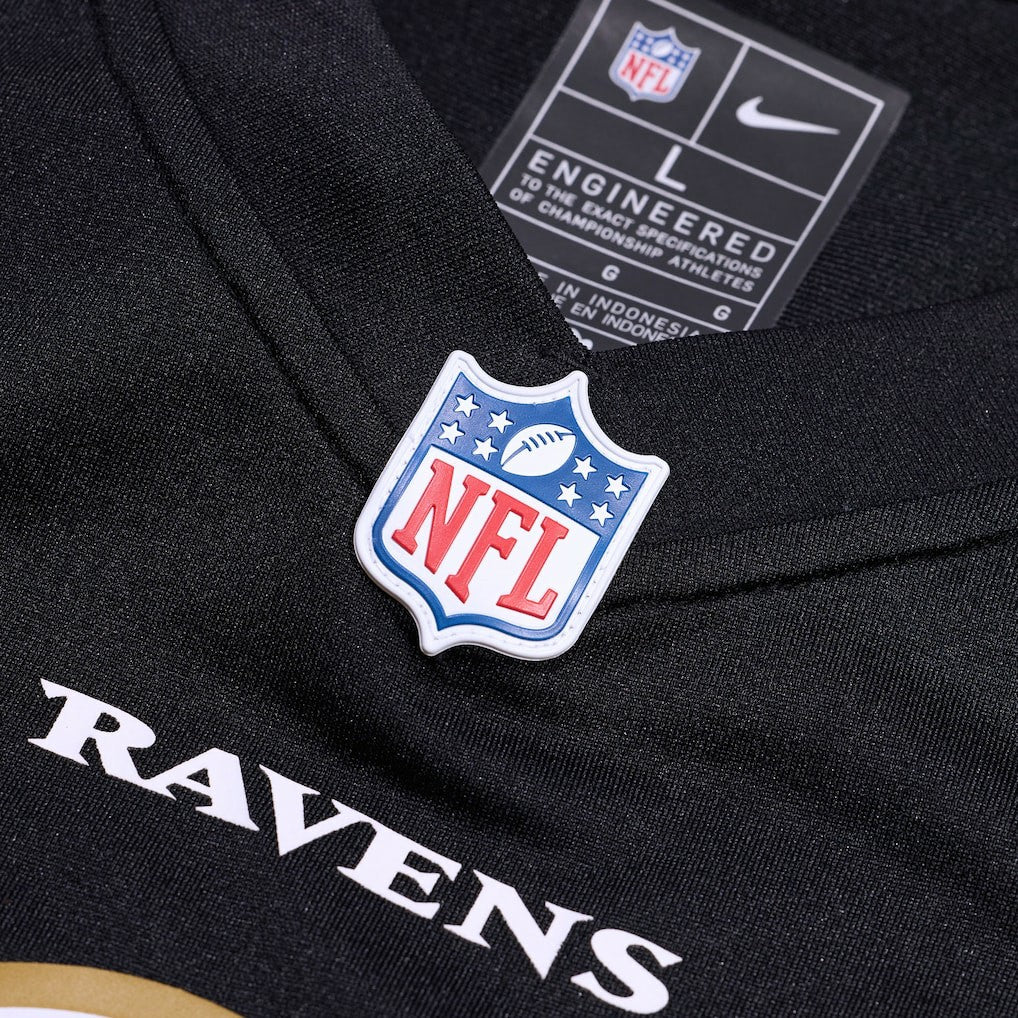 Lamar Jackson Baltimore Ravens Alternate Game Jersey Black