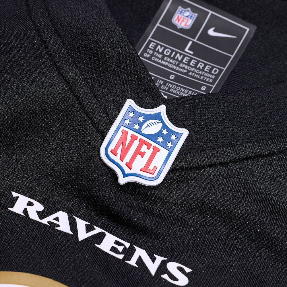 Lamar Jackson Baltimore Ravens Alternate Game Jersey Black