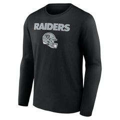 Tyree Wilson Las Vegas Raiders Team Wordmark Player Name & Number Long Sleeve T-Shirt Black