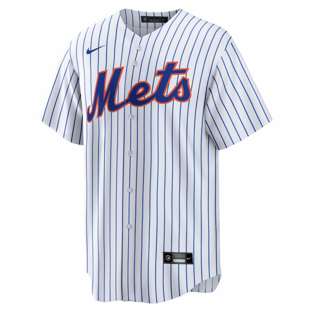 New York Mets Nike Home Big & Tall Replica Jersey - White Jerseys