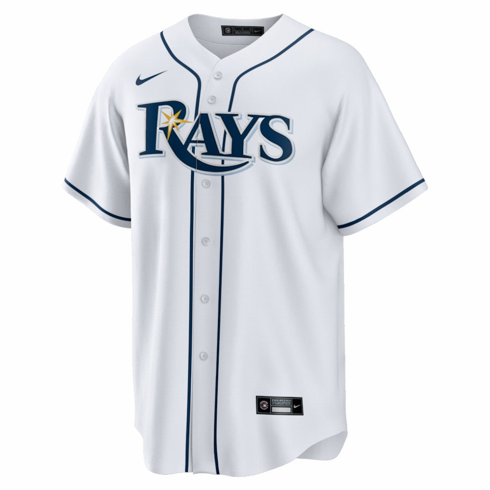 Tampa Bay Rays Nike Home Big & Tall Replica Jersey - White Jerseys