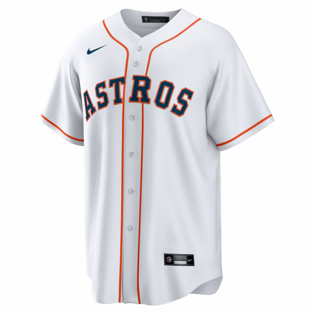 Houston Astros Nike Home Big & Tall Replica Jersey - White Jerseys