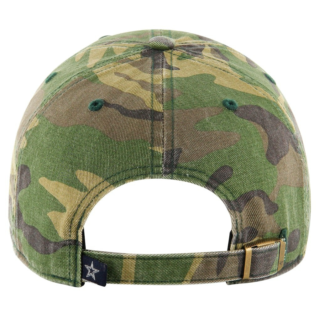 Dallas Cowboys '47 Woodland Clean Up Adjustable Hat Camo