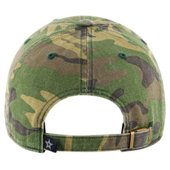 Dallas Cowboys '47 Woodland Clean Up Adjustable Hat Camo