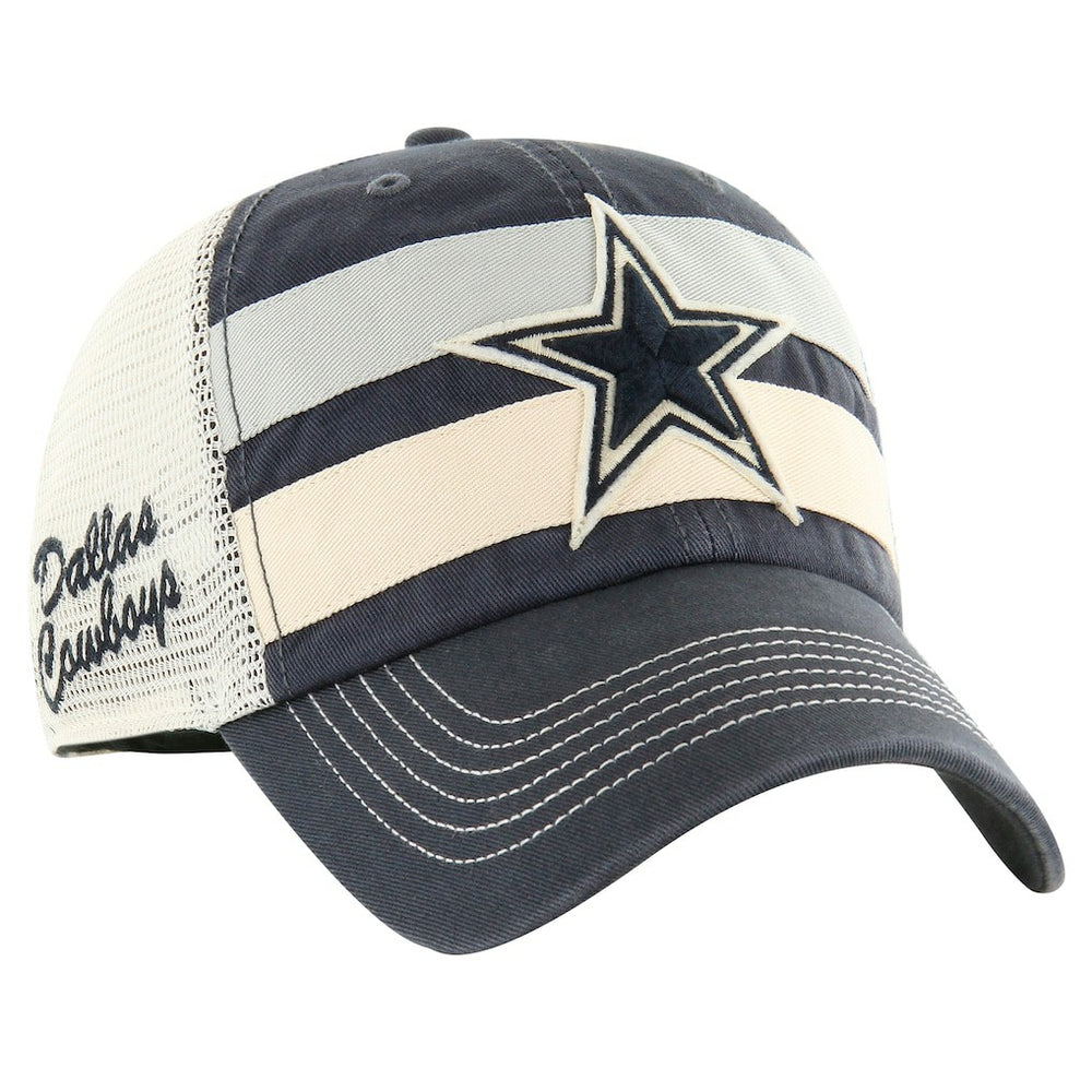 Dallas Cowboys '47 Clubhouse Boon Trucker Clean Up Adjustable Hat Navy/Natural