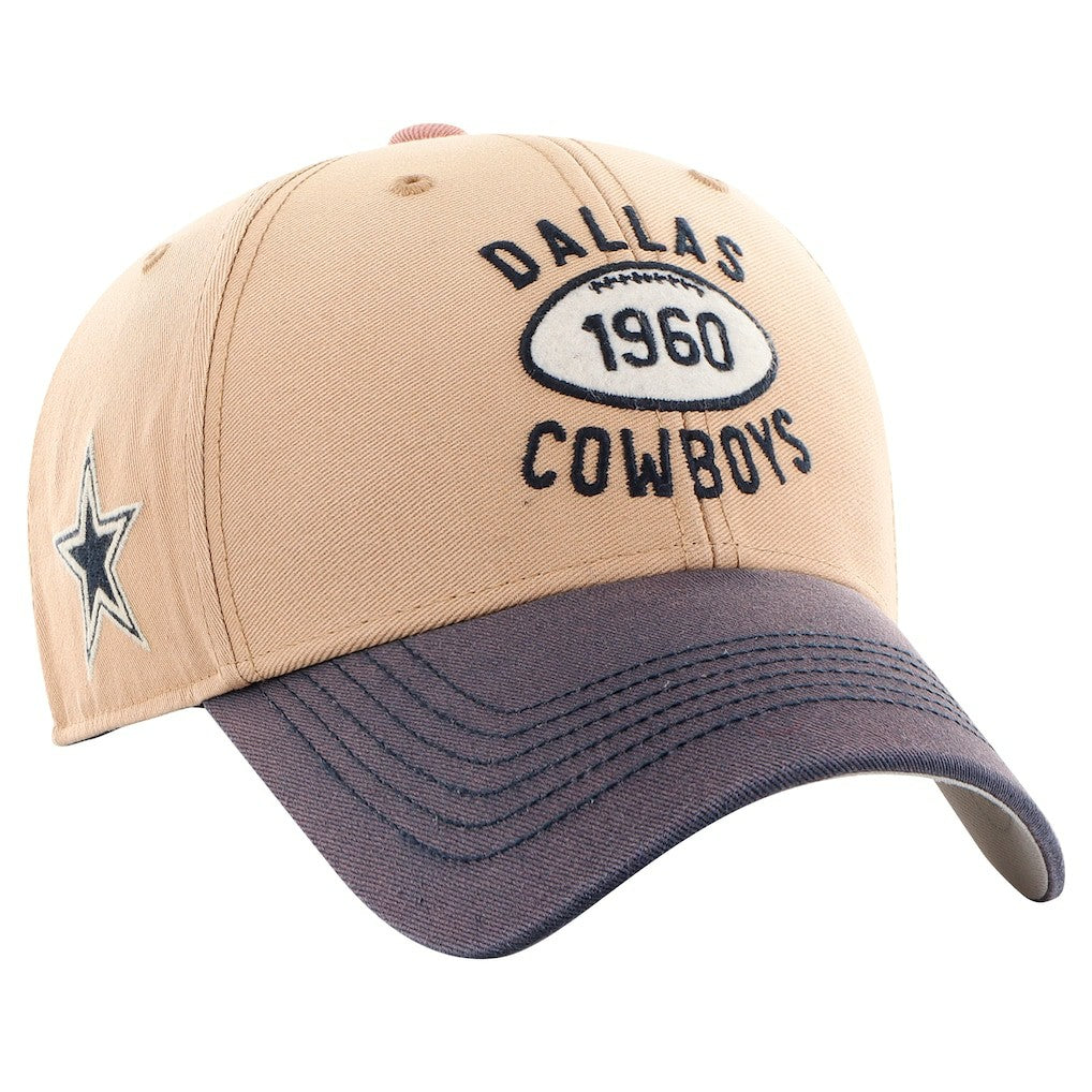 Dallas Cowboys '47 Dusted Ailene MVP Adjustable Hat Tan/Navy