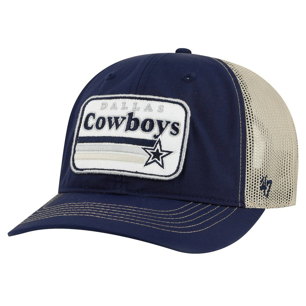 Dallas Cowboys '47 Campscape Trucker Adjustable Hat Navy/Natural