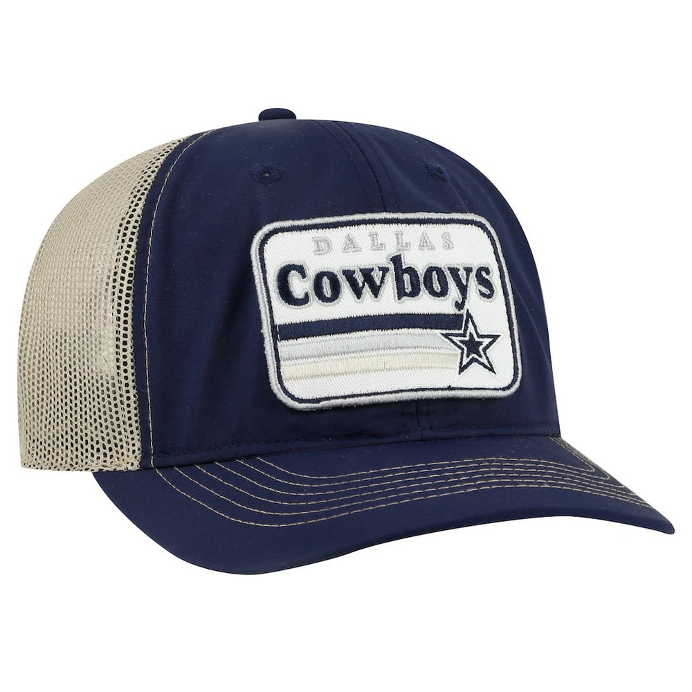 Dallas Cowboys '47 Campscape Trucker Adjustable Hat Navy/Natural