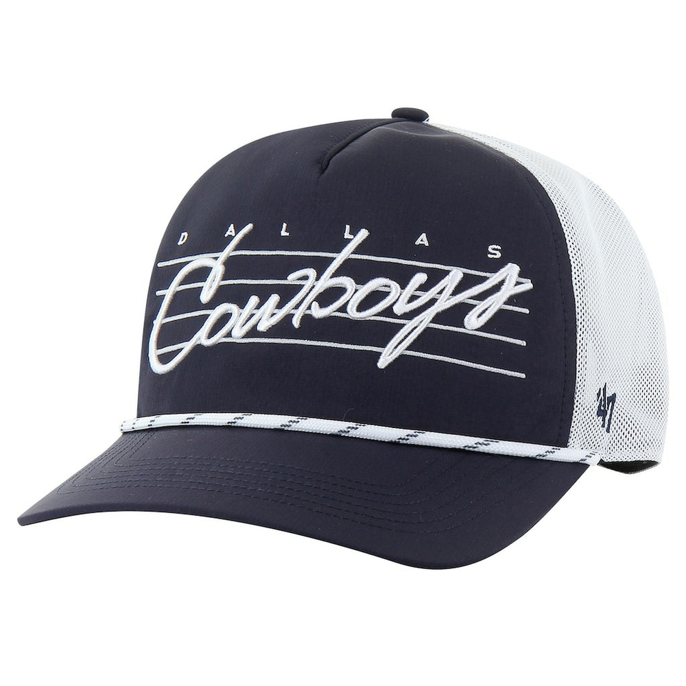 Dallas Cowboys '47 Downburst Relaxed Hitch Trucker Adjustable Hat Navy/White