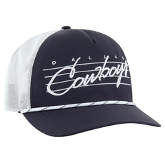 Dallas Cowboys '47 Downburst Relaxed Hitch Trucker Adjustable Hat Navy/White