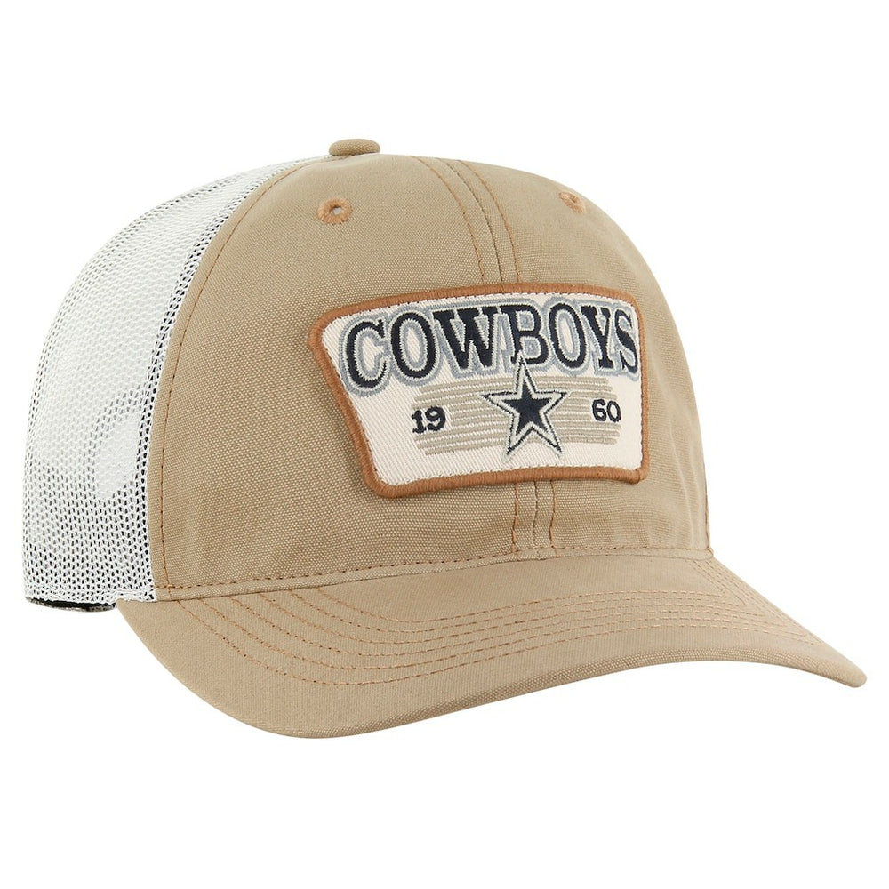 Dallas Cowboys '47 Ridgewood Trucker Adjustable Hat Khaki