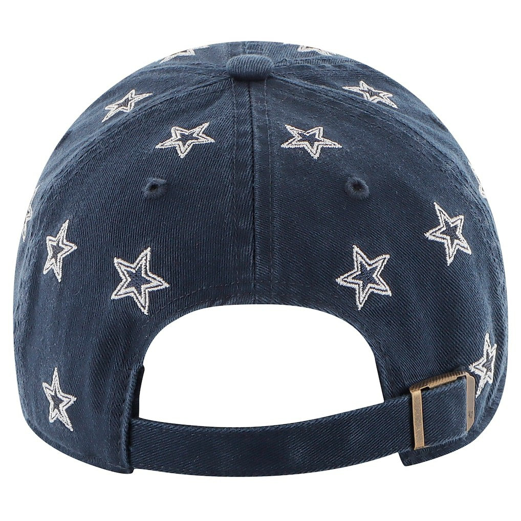 Dallas Cowboys '47 Women's Confetti Clean Up Adjustable Hat Navy