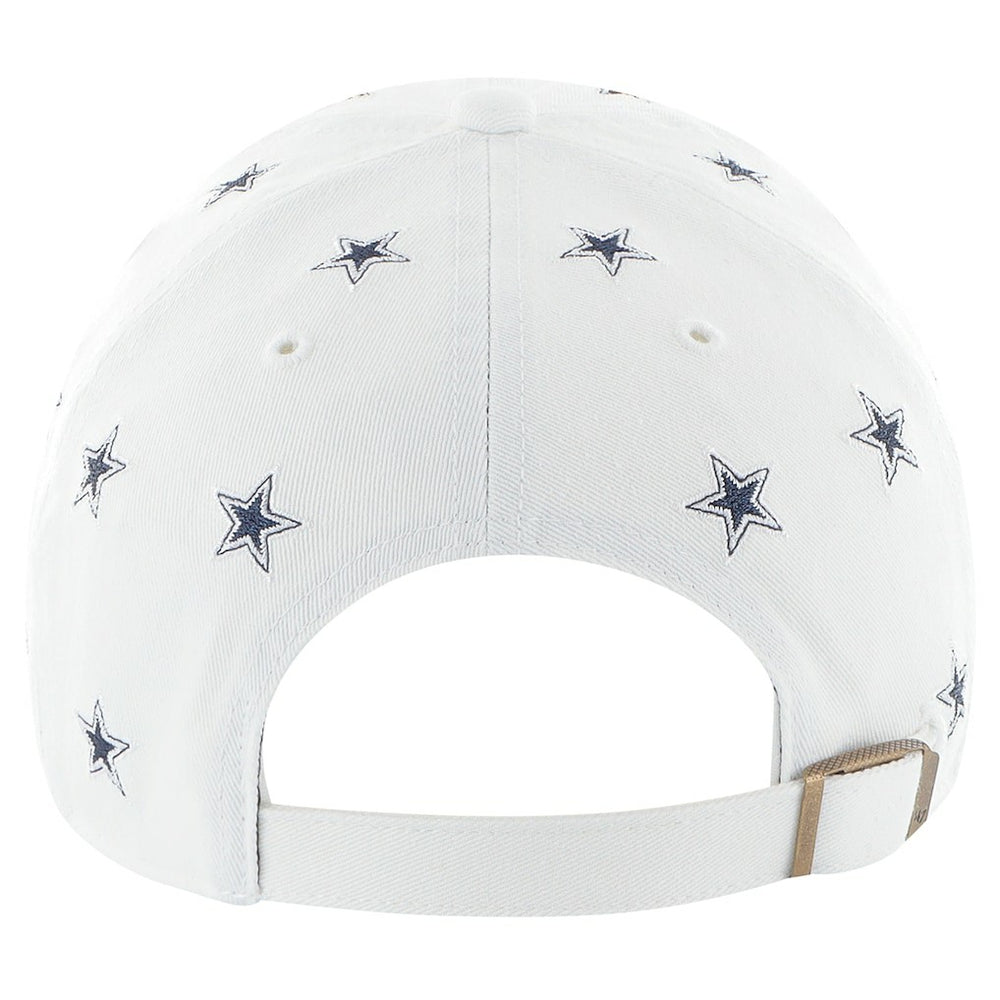 Dallas Cowboys '47 Women's Confetti Clean Up Adjustable Hat White