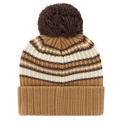 Dallas Cowboys '47 Women's Espresso Cuffed Knit Hat with Pom Brown