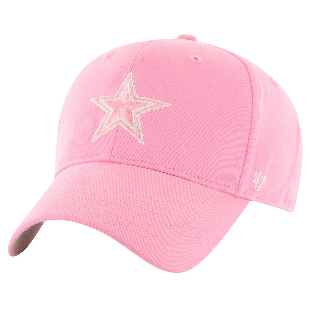 Dallas Cowboys '47 Girls Youth Rose MVP Adjustable Hat Pink